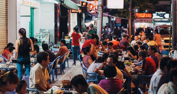 Ho Chi Minh City Street Food By Night